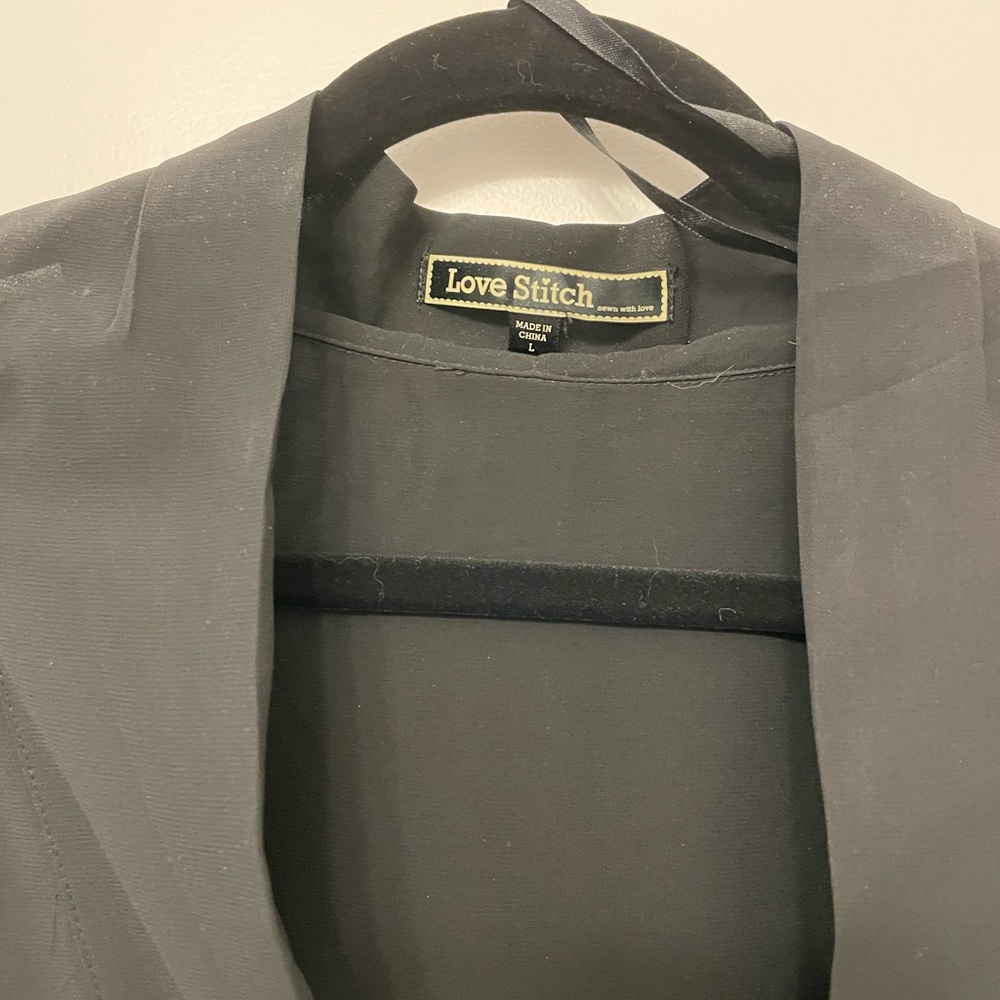 Black blouse from Love Stitch